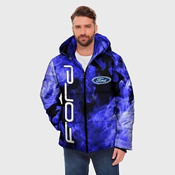 Куртка зимняя мужская FORD, цвет: 3D-светло-серый — фото 2
