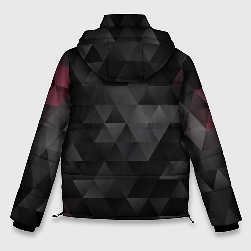 Мужская зимняя куртка HONDA / 3D-Черный – фото 2