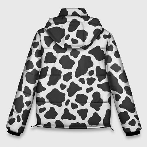 Мужская зимняя куртка Cow Skin / 3D-Черный – фото 2