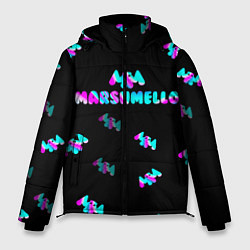 Куртка зимняя мужская Marshmello, цвет: 3D-черный