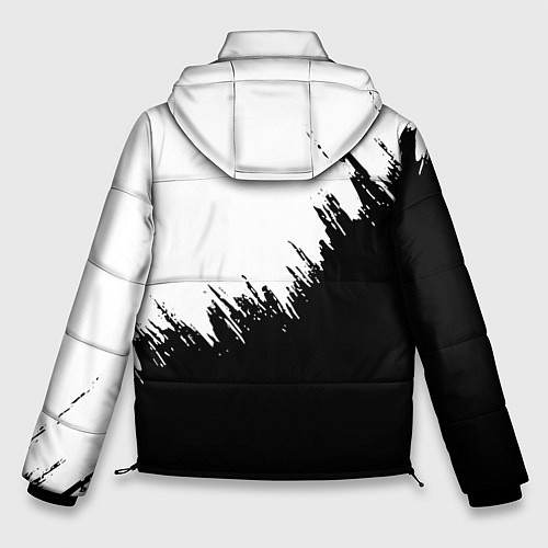 Мужская зимняя куртка The Witcher / 3D-Черный – фото 2