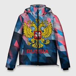 Куртка зимняя мужская RUSSIA, цвет: 3D-черный