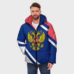 Куртка зимняя мужская RUSSIA SPORT, цвет: 3D-черный — фото 2