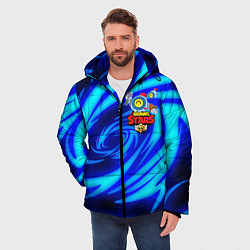 Куртка зимняя мужская БРАВЛ СТАРС НАНИ, цвет: 3D-черный — фото 2