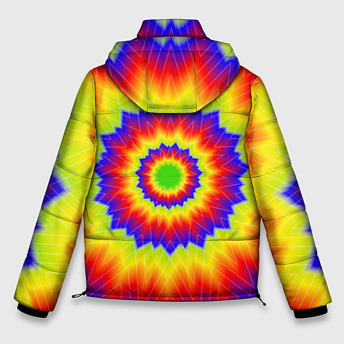 Мужская зимняя куртка Tie-Dye / 3D-Красный – фото 2