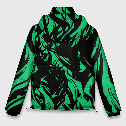 Мужская зимняя куртка Dragon Дракон / 3D-Черный – фото 2