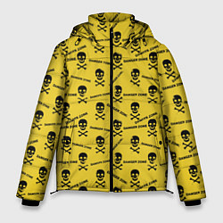 Куртка зимняя мужская Опасная Зона, цвет: 3D-черный