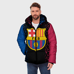 Куртка зимняя мужская BARSELONA, цвет: 3D-черный — фото 2