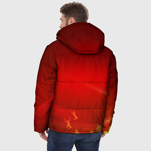 Мужская зимняя куртка BAYERN MUNCHEN / 3D-Светло-серый – фото 4