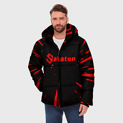 Куртка зимняя мужская Sabaton, цвет: 3D-черный — фото 2