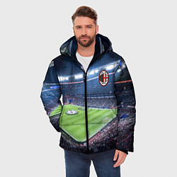 Куртка зимняя мужская FC MILAN, цвет: 3D-светло-серый — фото 2