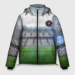 Куртка зимняя мужская FC INTER MIAMI, цвет: 3D-черный