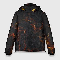 Куртка зимняя мужская Лава, цвет: 3D-черный