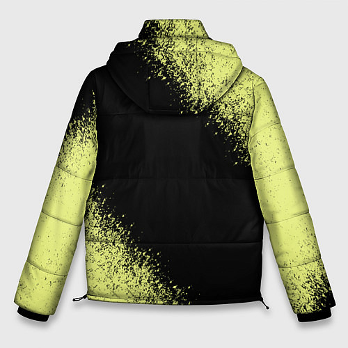 Мужская зимняя куртка Авокадо / 3D-Черный – фото 2