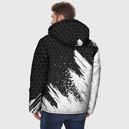 Мужская зимняя куртка NISSAN / 3D-Светло-серый – фото 4