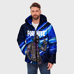 Куртка зимняя мужская FORTNITE RAVEN, цвет: 3D-черный — фото 2