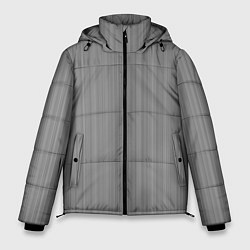 Куртка зимняя мужская Серый, цвет: 3D-черный