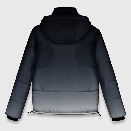 Мужская зимняя куртка Градиент / 3D-Черный – фото 2