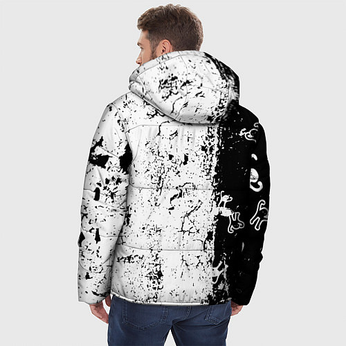 Мужская зимняя куртка Ъуъ съука / 3D-Светло-серый – фото 4