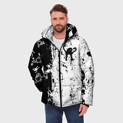 Куртка зимняя мужская Ъуъ съука, цвет: 3D-светло-серый — фото 2