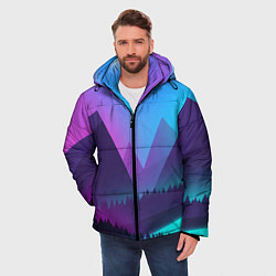 Куртка зимняя мужская NEON FOREST, цвет: 3D-светло-серый — фото 2