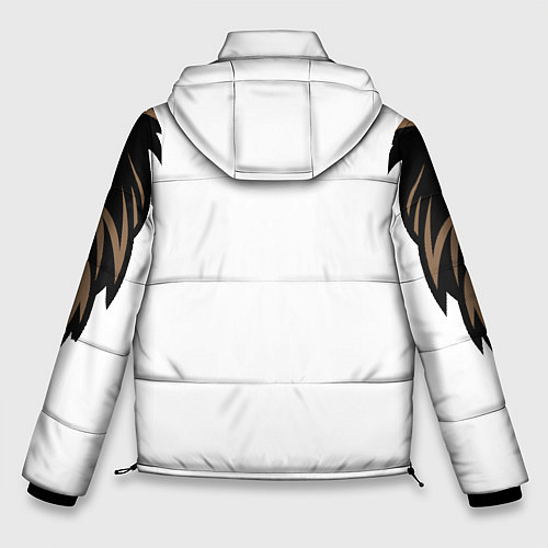 Мужская зимняя куртка Сова / 3D-Черный – фото 2