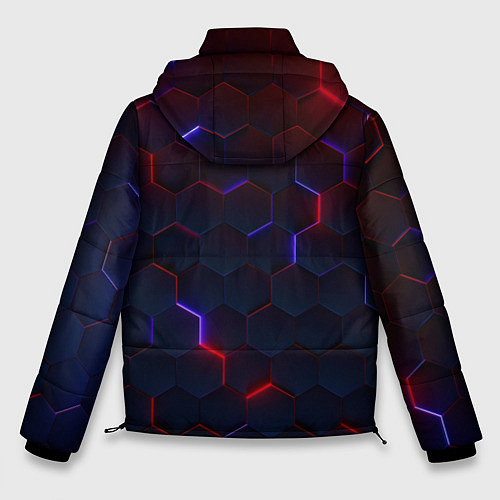 Мужская зимняя куртка Light Background / 3D-Черный – фото 2