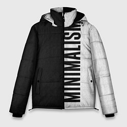 Куртка зимняя мужская MINIMALISM, цвет: 3D-черный