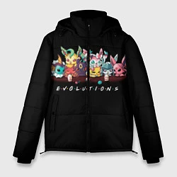 Куртка зимняя мужская EVOLUTIONS, цвет: 3D-черный