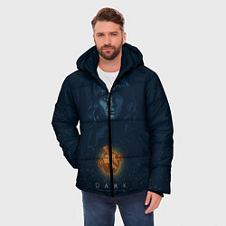 Куртка зимняя мужская DARK Тьма, цвет: 3D-черный — фото 2