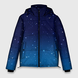 Куртка зимняя мужская Звездное небо, цвет: 3D-светло-серый