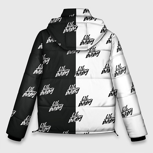 Мужская зимняя куртка LIL BABY / 3D-Черный – фото 2