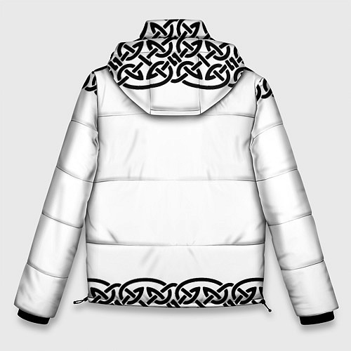 Мужская зимняя куртка Вендельский олень чёрный 3D / 3D-Черный – фото 2