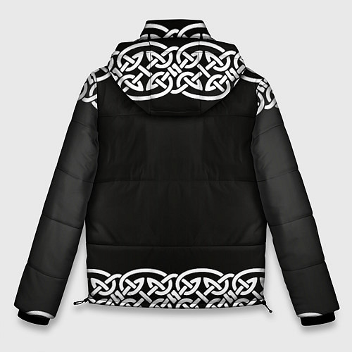 Мужская зимняя куртка Рингерике олень белый 3D / 3D-Черный – фото 2