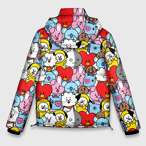 Мужская зимняя куртка BT21 BTS / 3D-Черный – фото 2