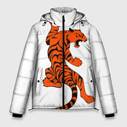 Мужская зимняя куртка Тигр