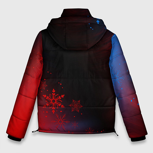 Мужская зимняя куртка MERCEDES - Зимний / 3D-Черный – фото 2