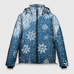 Куртка зимняя мужская Снежное Настроенние, цвет: 3D-черный