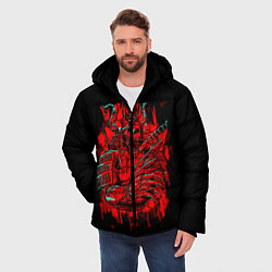 Куртка зимняя мужская Death Samurai, цвет: 3D-черный — фото 2