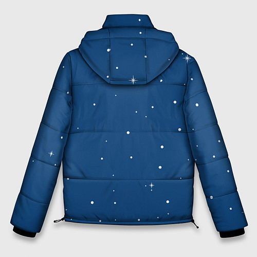 Мужская зимняя куртка AMONG US - NYAN CREWMATE / 3D-Черный – фото 2