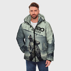Куртка зимняя мужская Metro Exodus, цвет: 3D-красный — фото 2