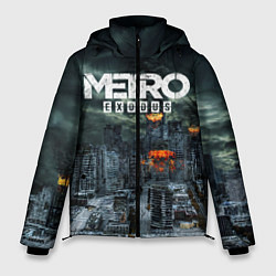 Куртка зимняя мужская Metro Exodus, цвет: 3D-красный