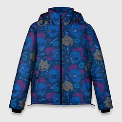 Куртка зимняя мужская Undertale, цвет: 3D-светло-серый