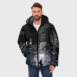 Куртка зимняя мужская Lovecraft Лавкрафт, цвет: 3D-черный — фото 2