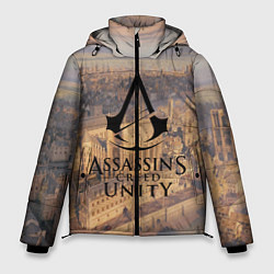 Куртка зимняя мужская Assassin’s Creed Unity, цвет: 3D-черный