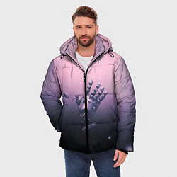 Куртка зимняя мужская Стальной Алхимик, цвет: 3D-черный — фото 2