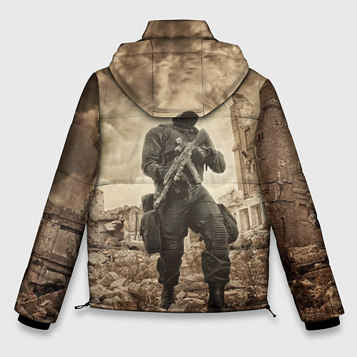 Мужская зимняя куртка Metro Exodus / 3D-Черный – фото 2