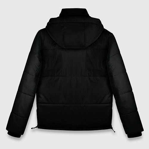 Мужская зимняя куртка Лошадка / 3D-Черный – фото 2