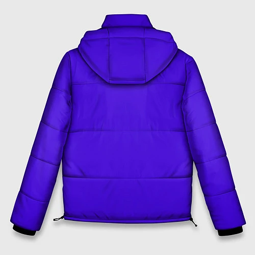 Мужская зимняя куртка Евангилион / 3D-Черный – фото 2