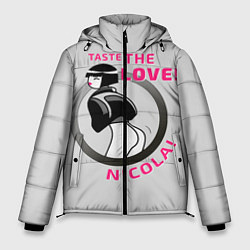 Куртка зимняя мужская НиКола Сyberpunk 2077, цвет: 3D-светло-серый